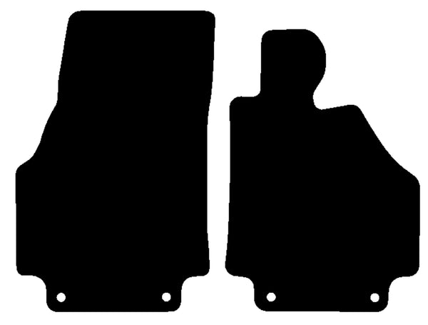 Audi R8 2007-2015 Tailored Premium Carpet Car Mats HITECH