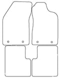 Alfa Romeo Giulietta Manual 2010-2014 Tailored VS Rubber Car Mats