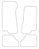 Aston Martin DB7 Vantage Volante 1999-2004 Tailored VS Rubber Car Mats
