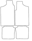 Alfa Giulietta 1978-1985 Tailored VS Rubber Car Mats