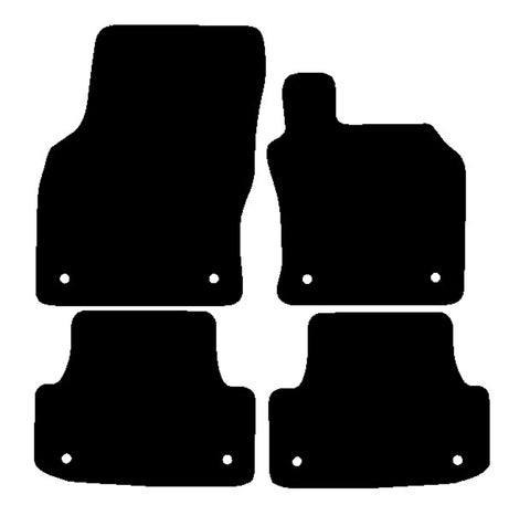 Audi A3 Sportback & Saloon 2013-2020 Tailored Luxury Carpet Car Mats HITECH