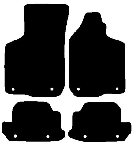 Audi S3 With Recaro Seats 1997-2003 Tailored Luxury Carpet Car Mats HITECH