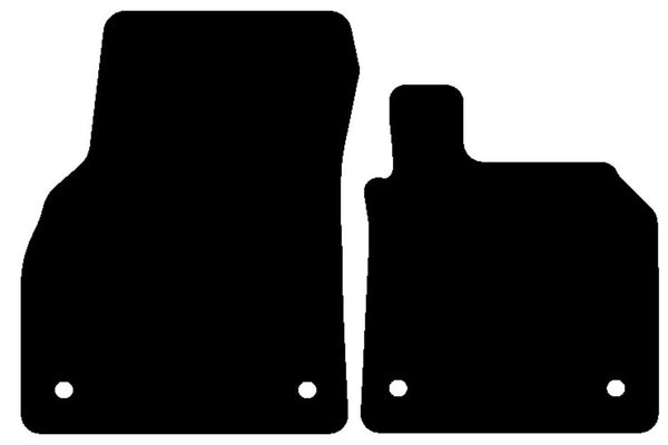 Audi TT Roadster Mk3 2014 onwards Tailored Premium Carpet Car Mats HITECH