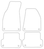 Audi A4 (B7) Incl RS4 2005-2008 Tailored VS Rubber Car Mats