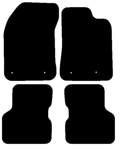 Alfa Giulietta Manual Facelift 2016 onwards Tailored Luxury Carpet Car Mats HITECH