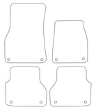 Audi A7 (S7 / RS7) 2018 onwards Tailored VS Rubber Car Mats