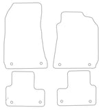 Alfa Romeo 159 (Fixings 4X ) 2005-2011 Tailored VS Rubber Car Mats