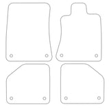 Aston Martin DBX 2021 onwards Tailored VS TPE Rubber Car Mats