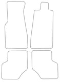 Aston Martin DB7 Coupe Manual 1993-2000 Tailored VS Rubber Car Mats