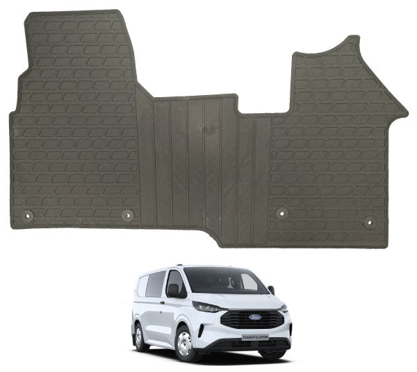 NEW Ford Transit Custom Automatic Second Generation 2024 onwards Premium Moulded TPE Rubber Van Mats