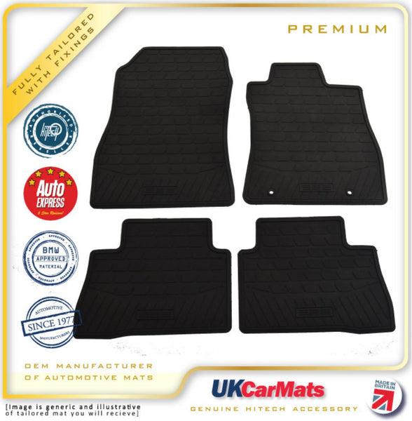Nissan Juke 2010-2019 Premium Moulded TPE Rubber Car Mats