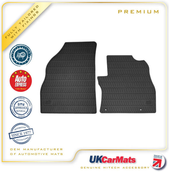 Peugeot Bipper 2007 onwards Premium Moulded TPE Rubber Van Mats