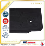 Skoda Octavia MK2 FOR ROUND STUD FRONTS ONLY 2004-2013 Premium Moulded TPE Rubber Car Mats