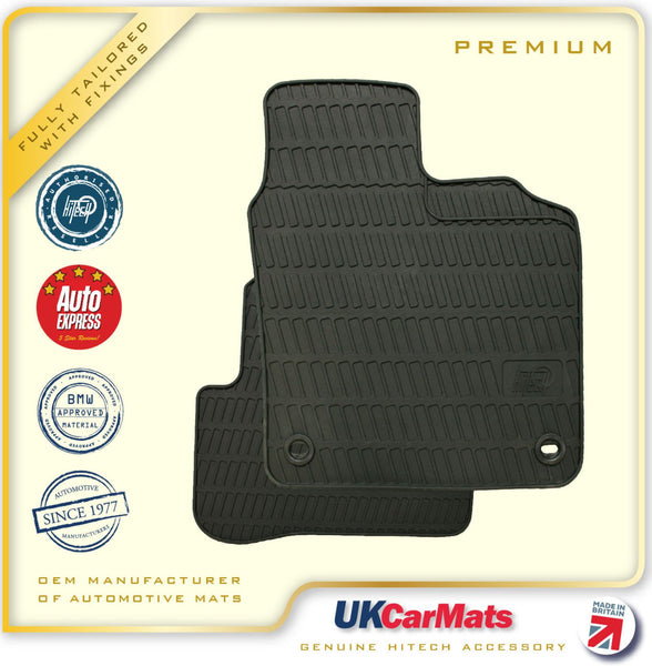 VW Passat Oval Clips 2005-2007 Premium Moulded TPE Rubber Car Mats