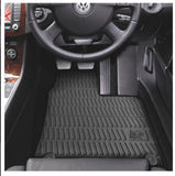 VW Passat Round Clips 2007-2015 Premium Moulded TPE Rubber Car Mats
