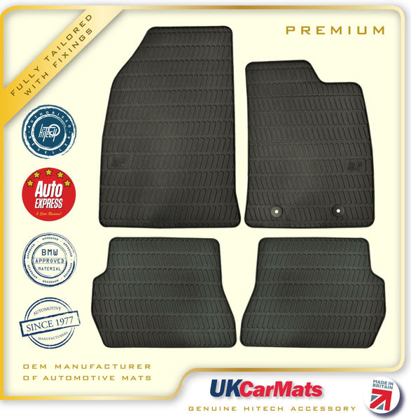 Ford Fiesta MK6 2002-2008 Premium Moulded TPE Rubber Car Mats