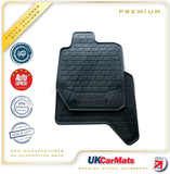 Ford Ranger T6 Wildtrak 2011 onwards Premium Moulded TPE Rubber Car Mats