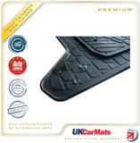 Ford Ranger T6 Wildtrak 2011 onwards Premium Moulded TPE Rubber Car Mats