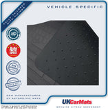 Mercedes C Class (W205) Coupe Automatic 16-21 Tailored VS Rubber Car Mats
