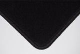 Ford S-Max (Oval Fixings) 2006-2011 Black Tailored Carpet Car Mats HITECH