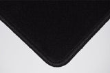 Mercedes C Class (W204) Auto Saloon/Estate 2007-2014 Black Tailored Carpet Car Mats HITECH