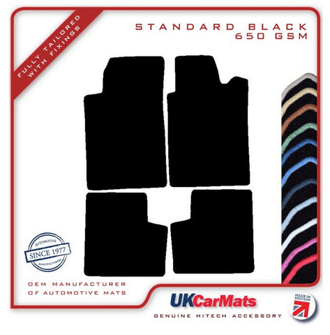 Citroen Xantia 1993-2001 Black Tailored Carpet Car Mats HITECH