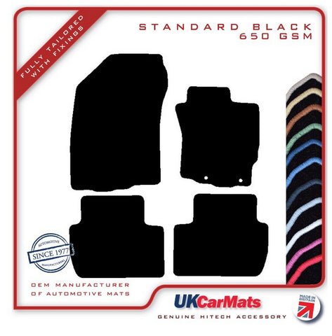 Citroen C-Crosser 2008-2012 Black Tailored Carpet Car Mats HITECH