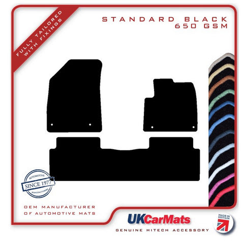 Citroen C5 2007-2017 Black Tailored Carpet Car Mats HITECH