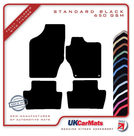Citroen DS4 2011-2015 Black Tailored Carpet Car Mats HITECH