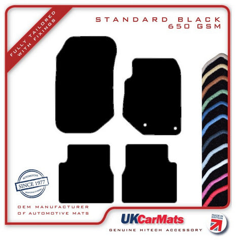 Citroen C4 2020 onwards Black Tailored Carpet Car Mats HITECH