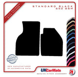 Fiat X-19 1974-1988 Black Tailored Carpet Car Mats HITECH
