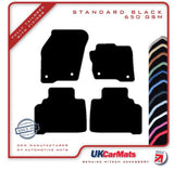 Ford Galaxy Mk4 2015 onwards Black Tailored Carpet Car Mats HITECH