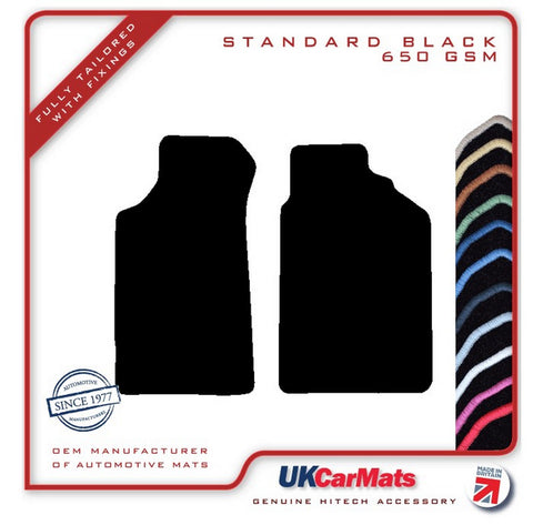 Honda Beat 1991-1996 Black Tailored Carpet Car Mats HITECH