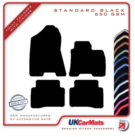 Hyundai Tucson 2015-2018 Black Tailored Carpet Car Mats HITECH