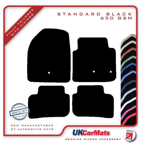 Hyundai Ioniq Full Electric 2020 onwards Black Tailored Carpet Car Mats HITECH