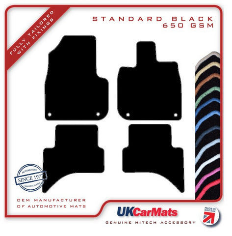 Honda E (Electric) 2020 onwards Black Tailored Carpet Car Mats HITECH