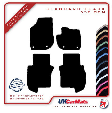 Honda Jazz Hybrid 2020 onwards Black Tailored Carpet Car Mats HITECH