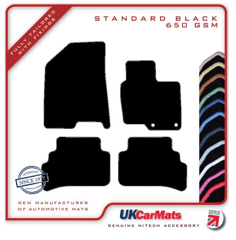 Hyundai Tucson Plug In Hybrid PHEV 2020 onwards Black Tailored Carpet Car Mats HITECH