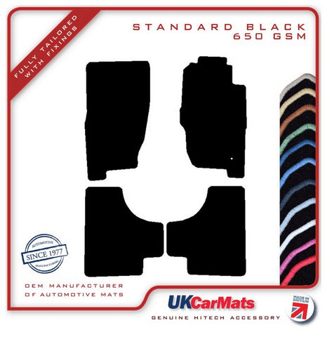 Jeep Cherokee 2001-2007 Black Tailored Carpet Car Mats HITECH