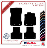 Jaguar XJ Series (X351) SWB (Eyelets Front And Rear) 2009-2019 Black Tailored Carpet Car Mats HITECH