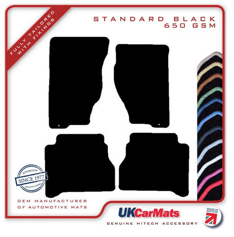 Kia Sorento 2002-2009 Black Tailored Carpet Car Mats HITECH