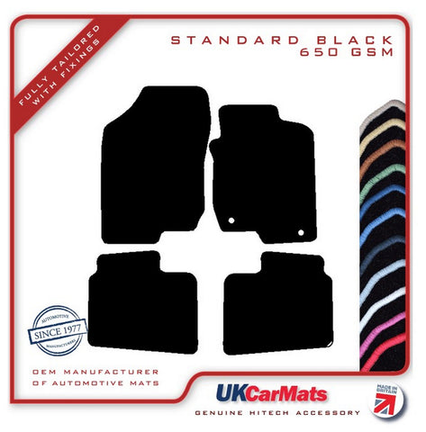 Kia Magentis 2006-2010 Black Tailored Carpet Car Mats HITECH