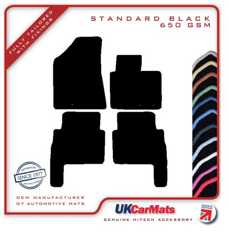 Kia Sorento 2009-2013 Black Tailored Carpet Car Mats HITECH