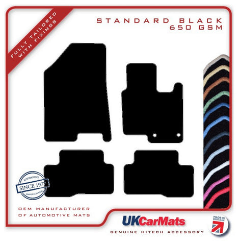 Kia Sportage (Plug-In) Hybrid PHEV & HEV 2022 onwards Black Tailored Carpet Car Mats HITECH