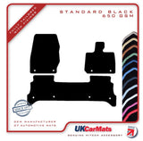 Land Rover Range Rover L460 SWB 3 Pce 2022 onwards Black Tailored Carpet Car Mats HITECH