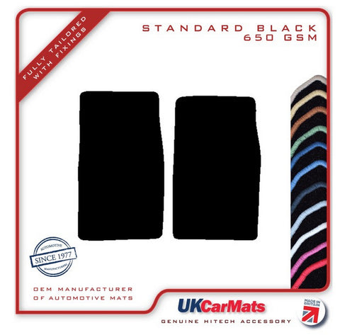 MG Midget 1963-1974 Black Tailored Carpet Car Mats HITECH