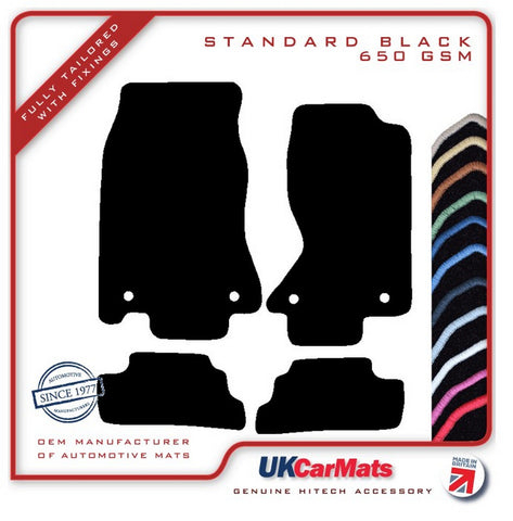 Mazda RX7  Mk3 1993-2001 Black Tailored Carpet Car Mats HITECH