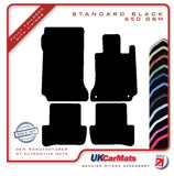 Mercedes C Class (W204) Auto Saloon/Estate 2007-2014 Black Tailored Carpet Car Mats HITECH