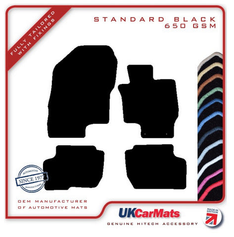 Mitsubishi Outlander Phev GX5 2014 onwards Black Tailored Carpet Car Mats HITECH