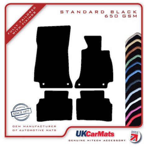 Mercedes E Class (W213) Saloon / Estate 2016-2023 Black Tailored Carpet Car Mats HITECH